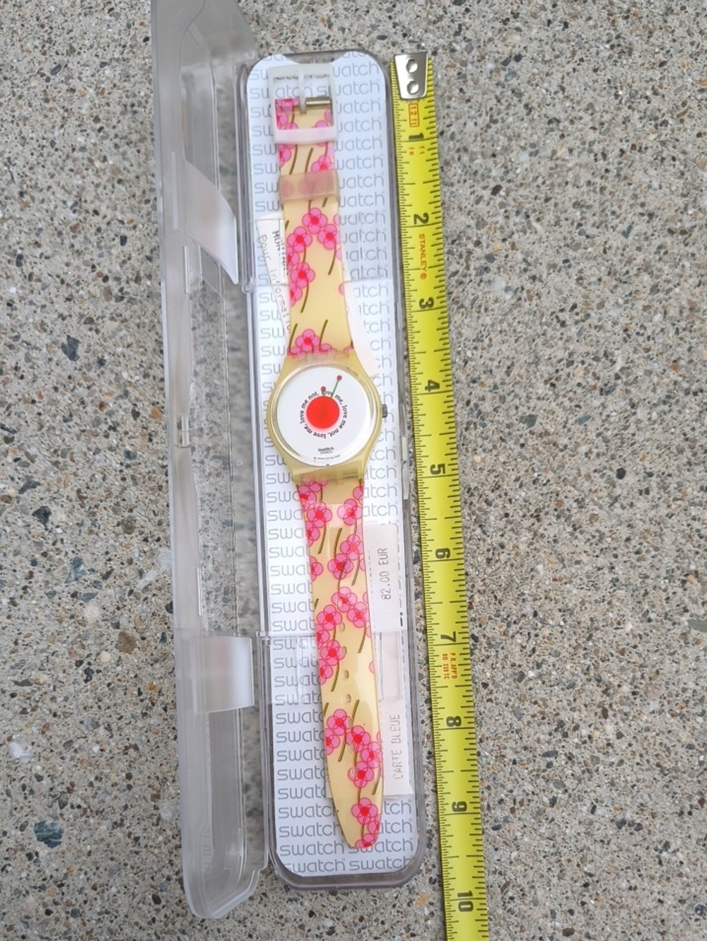 1998 Swatch Originals || Papaveri || Love Me || GW120 - Picture 11 of 14